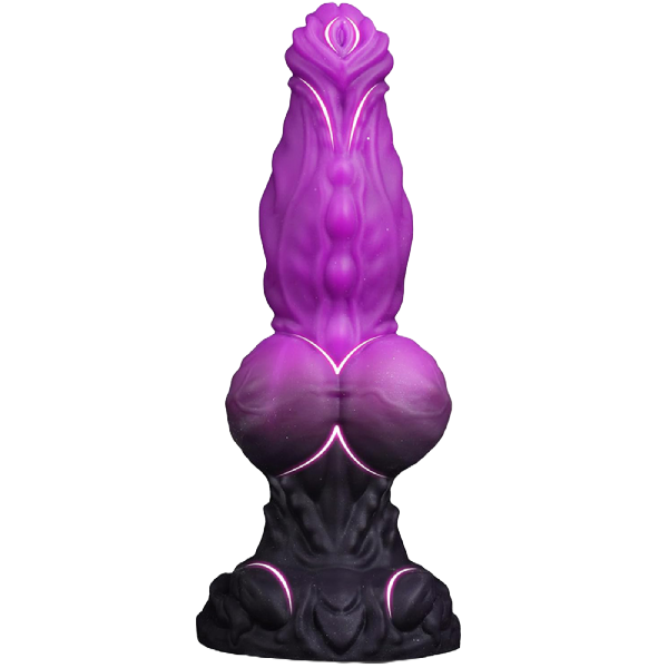 Dildo Gradual Silicona Líquido Suave Ventosa Alien 9.05 Inch