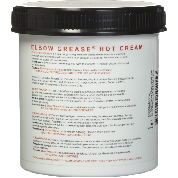 Lubricante Anal Elbow Grease Hot Quickies 1OZ