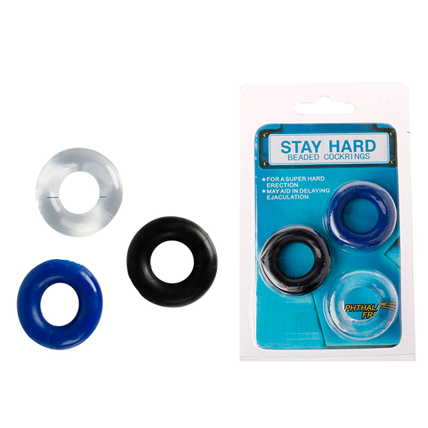 Kit 3 Anillos Para Pene varios modelos