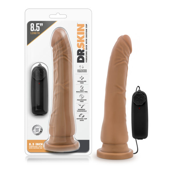 Vibrador Blush A Control Realista Dr. Skin 8.5 Inch