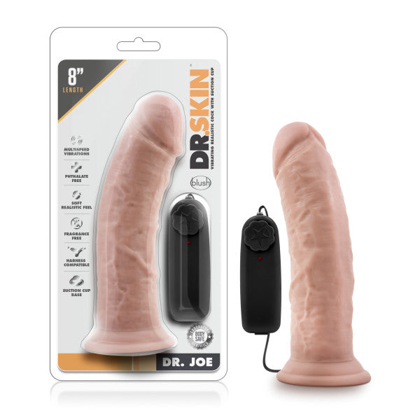 Vibrador Blush A Control Realista Dr. Skin Joe