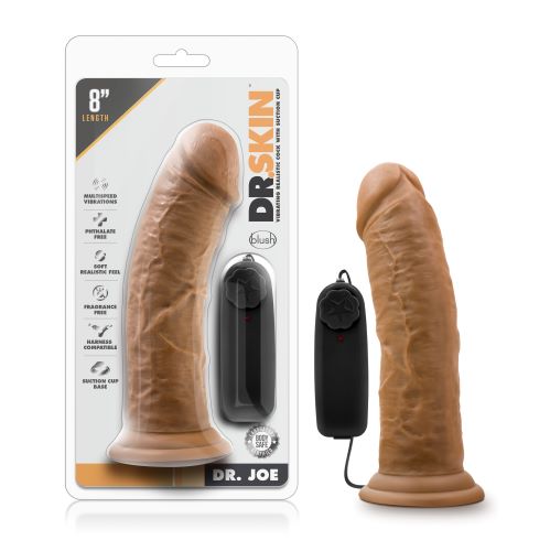 Vibrador Blush A Control Realista Dr. Skin Joe