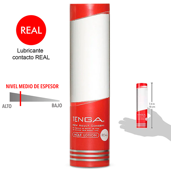 Lubricante Tenga Hole Lotion Real 170 Ml