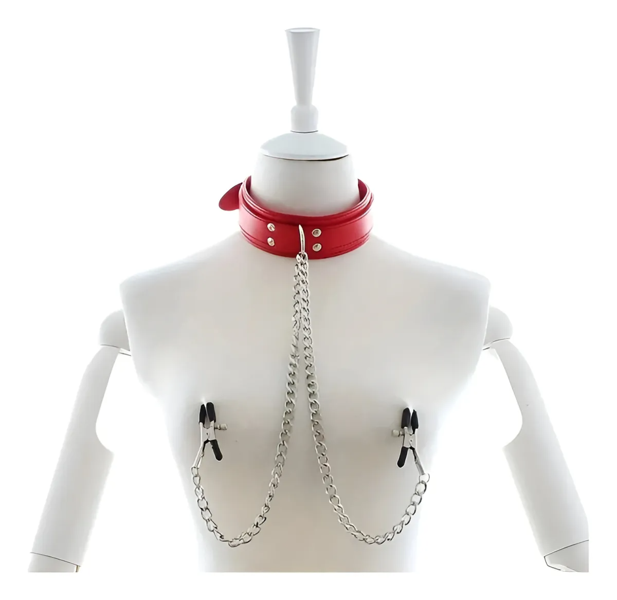 KIT Collar Con Pinzas BDSM
