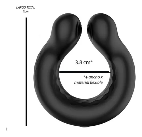 Anillo Pene Abierto Vibrante Usb