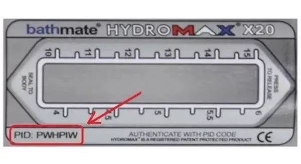 Hidrobomba Bathmate HydroXtreme 5 Hydromax X20