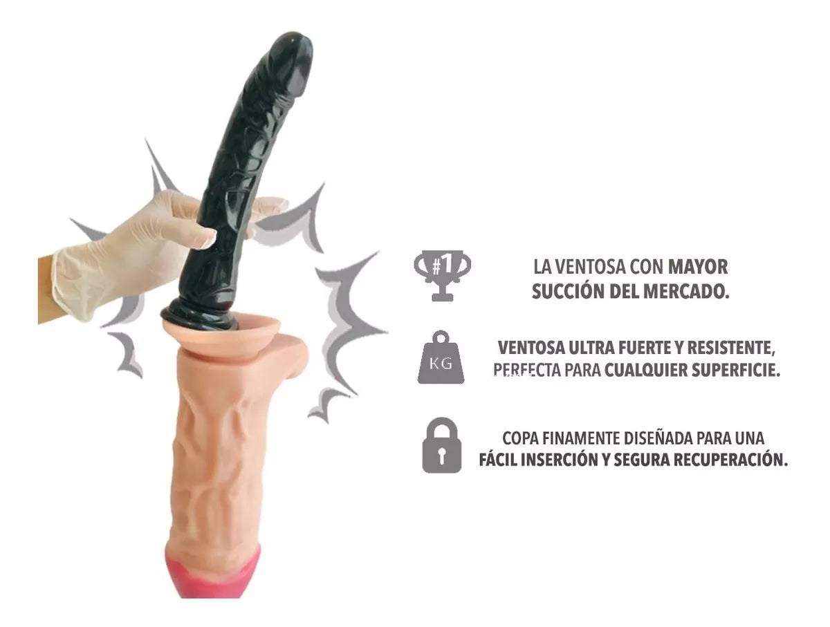 Dildo Realista Suave Roberto de 21.5 cm
