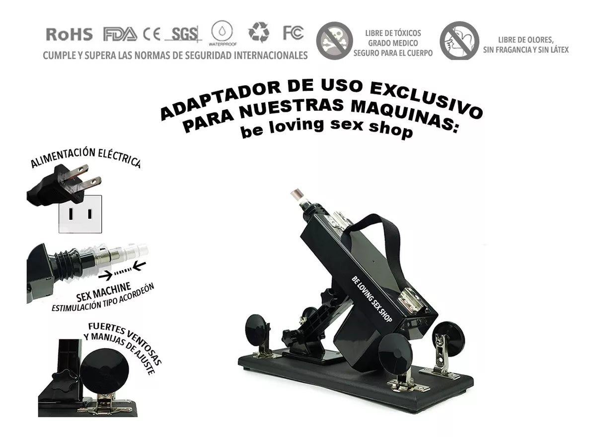 Dildo Adaptador Sex Machine 1