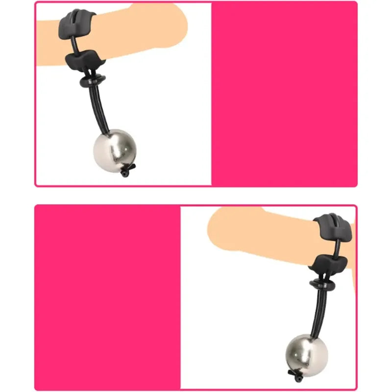 Anillo Para Pene Alargador Sistema De Pesas 2