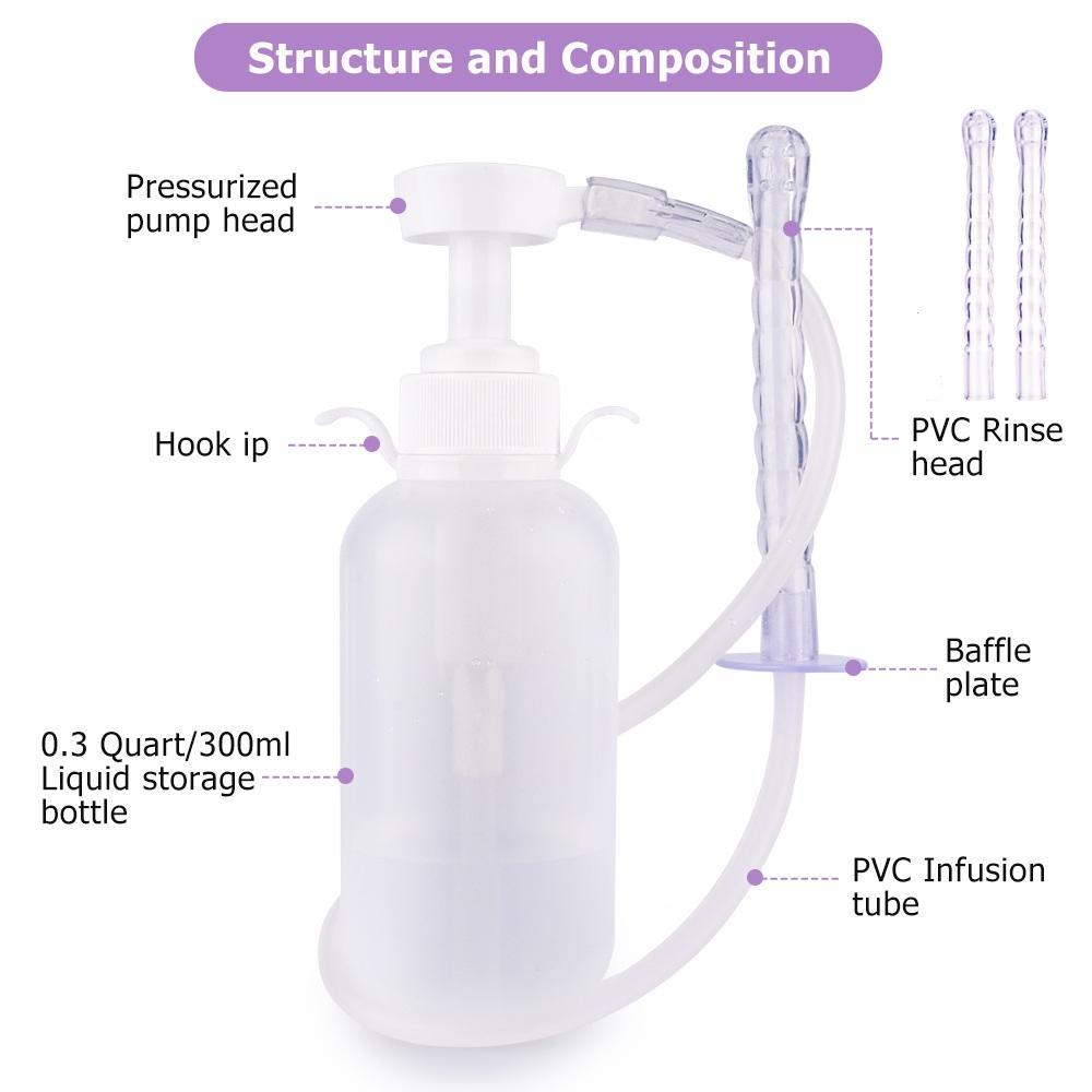 Bomba De Limpieza Anal Y Vaginal 300 Ml