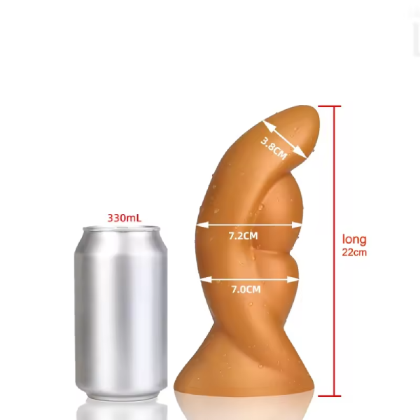 Plug Anal Grueso Curvo L