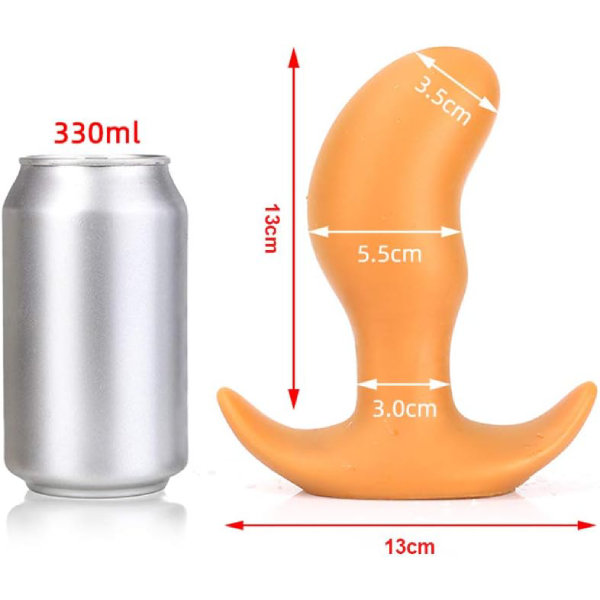 Plug Tapon Anal Curvo L