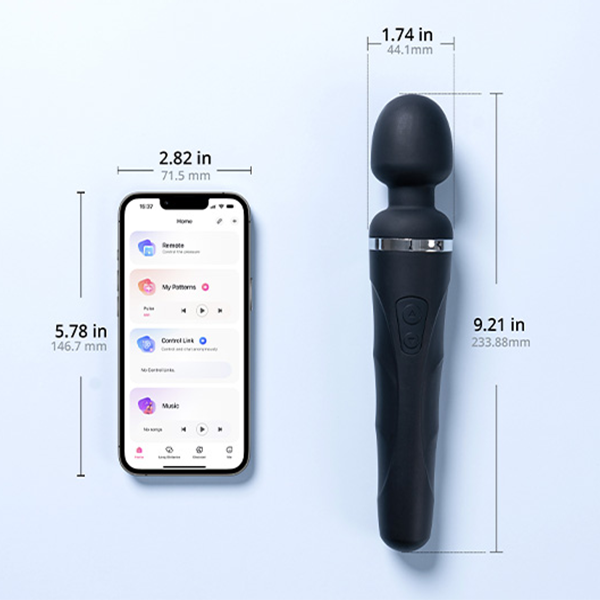 Vibrador Premium Domi 2 Lovense Magic Wand