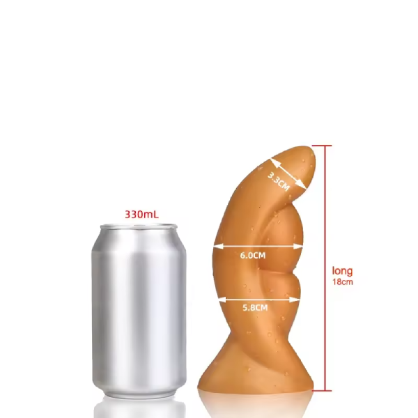 Plug Anal Grueso Curvo M