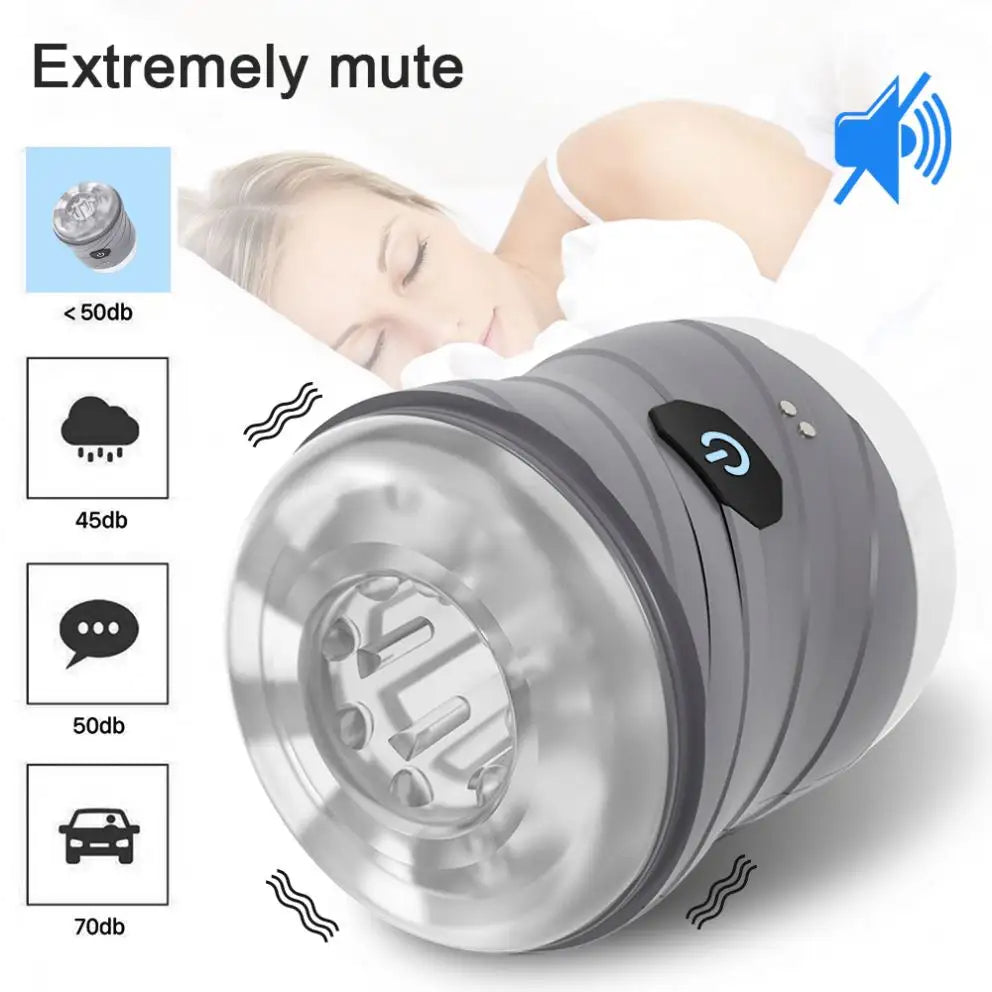 Masturbador Vibrador Con Succión