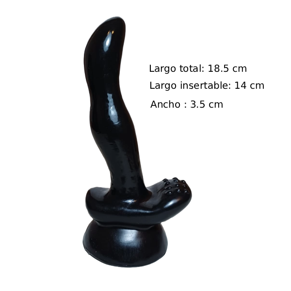Plug Gradual Mini Dildo Prostático Ventosa 3