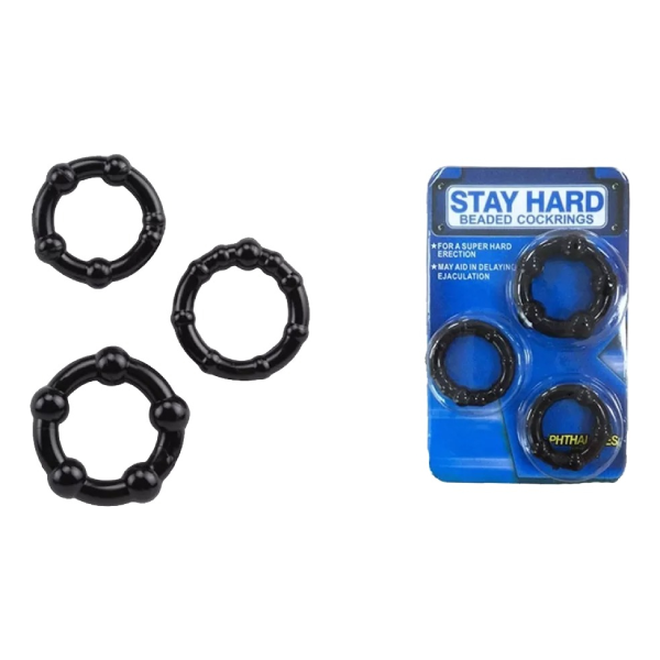 Kit 3 Anillos Para Pene varios modelos