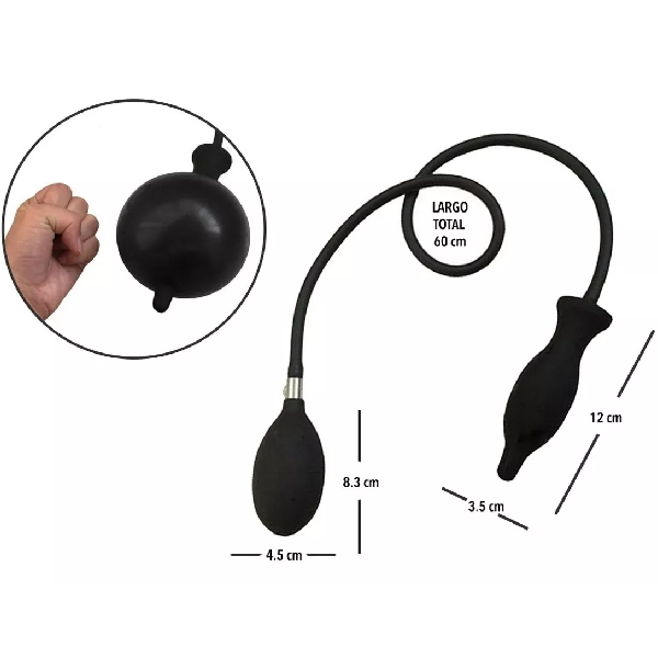 Plug Anal Inflable Flexible Y Suave 2