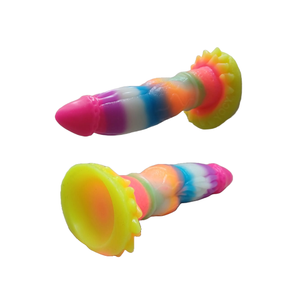 Dildo Pene Venoso Alien Fosforescente