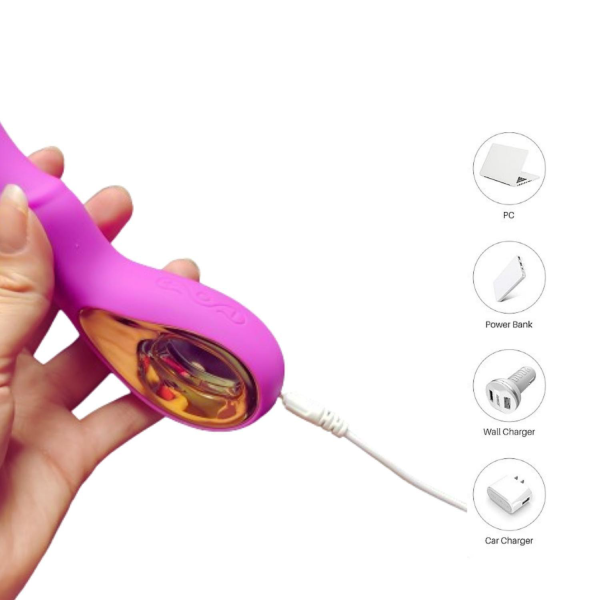 Vibrador Clitoral Bunny Conejo Silicon