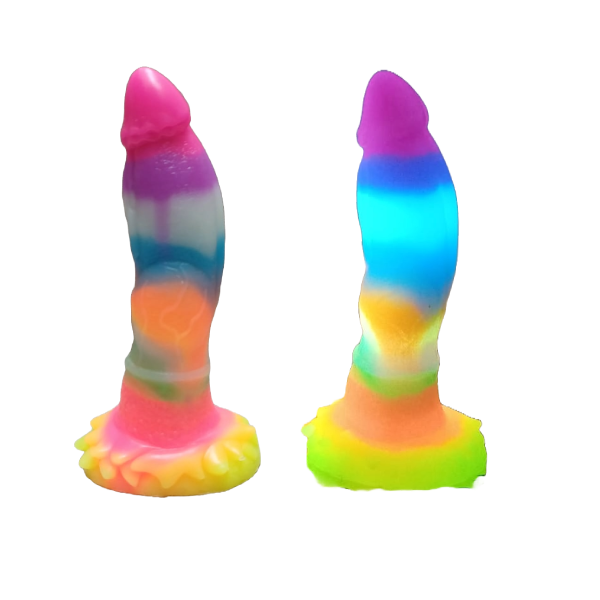 Dildo Pene Venoso Alien Fosforescente