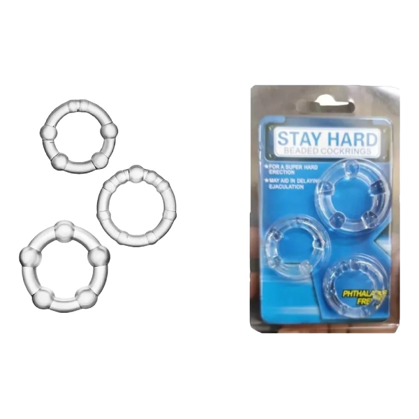 Kit 3 Anillos Para Pene varios modelos