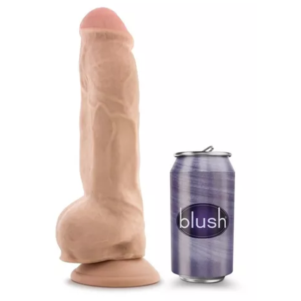 Dildo Blush Au Naturel Realista Big Boy 10 Inch