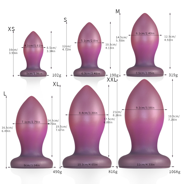 Plug Tapon Anal Silicona M