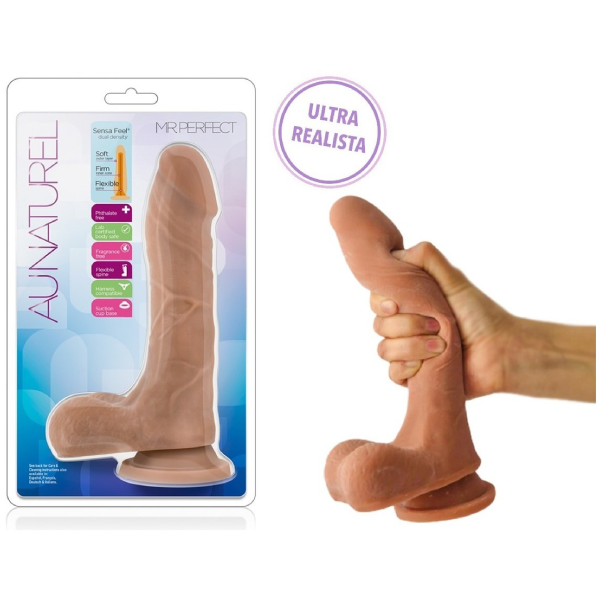 Dildo Blush Au Naturel Realista Mr Perfect 21.5 cm