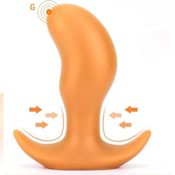 Plug Tapon Anal Curvo M