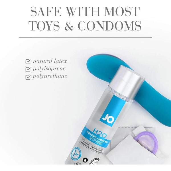 Lubricante Efecto Silicon Base Agua Jo H2O 2 OZ