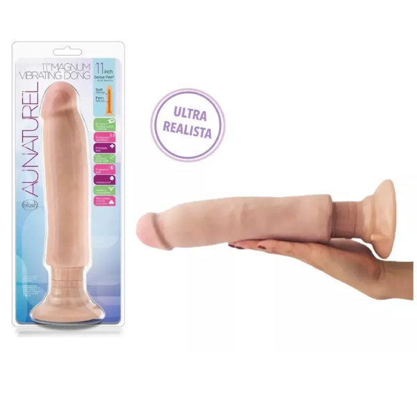 Vibrador Blush Au Naturel Magnum Dong 11 Inch