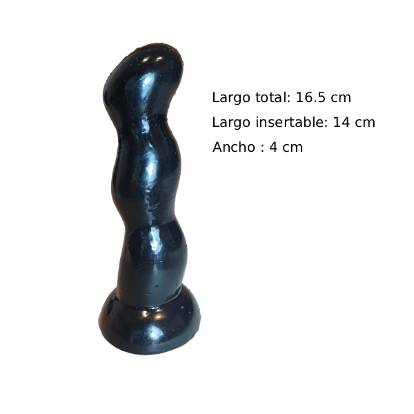 Plug Gradual Largo Dildo Prostático Ventosa 7