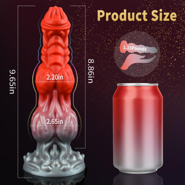 Monster Dildo Animal 9.6 Inch