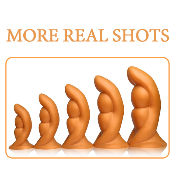 Plug Anal Grueso Curvo S