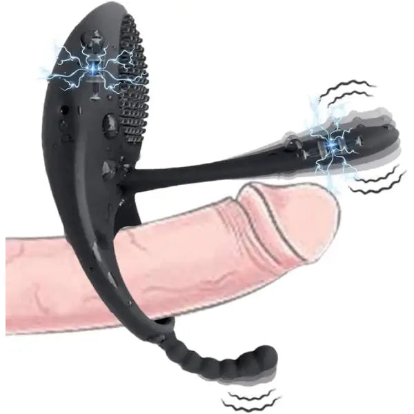 Anillo Vibrador Con Control Remoto, Para Pene y Dedo