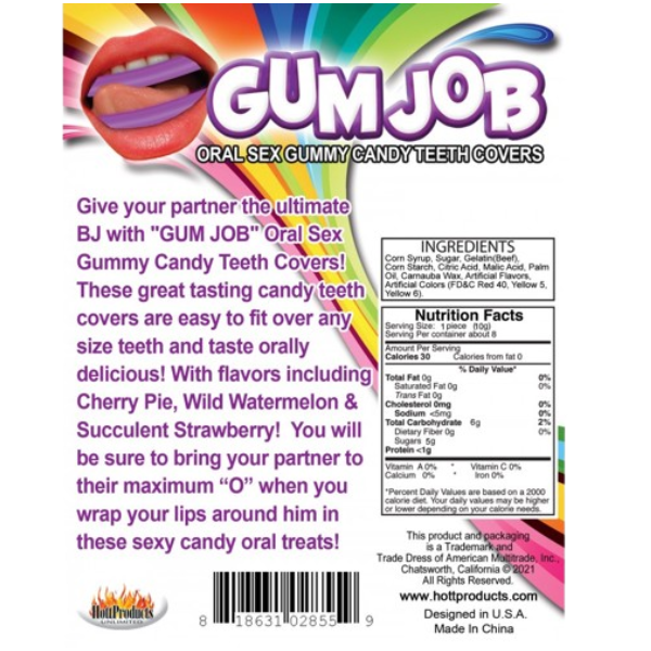 Bj Gum Job Protector Sexo Oral Fundas Para Los Dientes