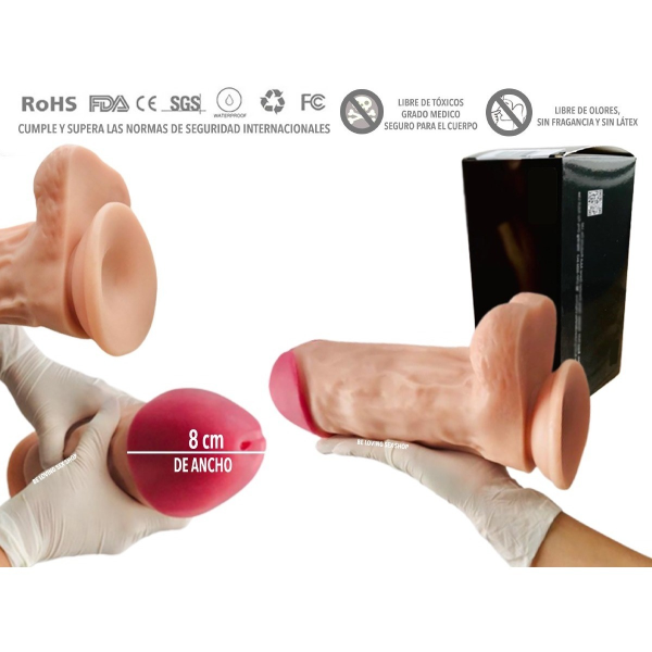 Mega Dildo Extremo Grueso 26.5 cm