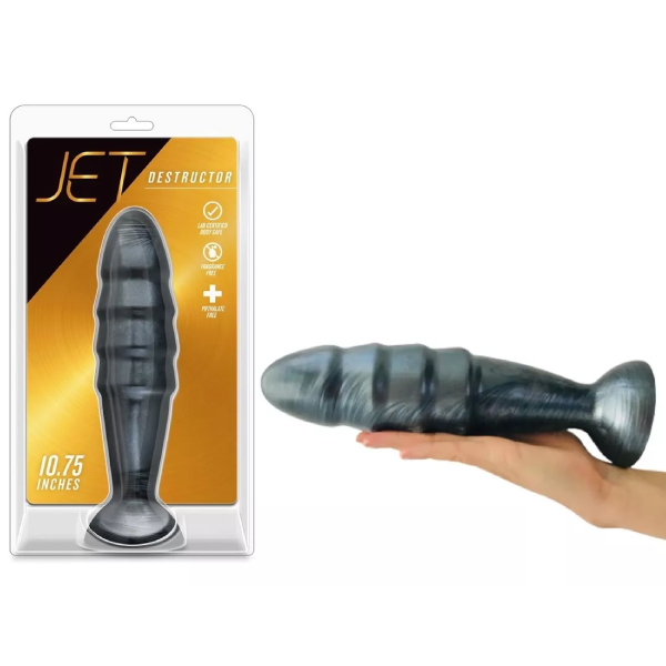 Mega Plug Blush Anal 10.75 Inch Jet Destructor