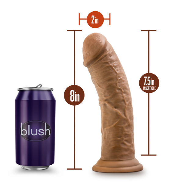 Dildo Blush Dr Skin 8 PuLG