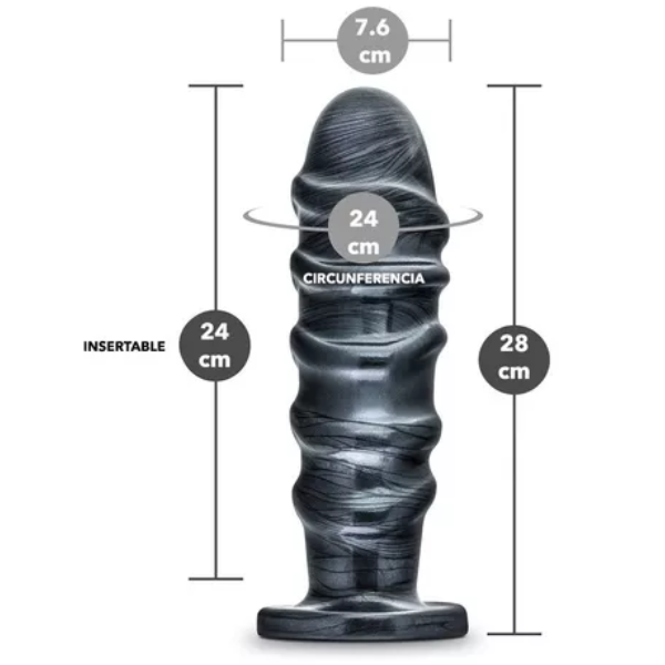 Mega Plug Blush Anal 11 Inch Jet Annihilator