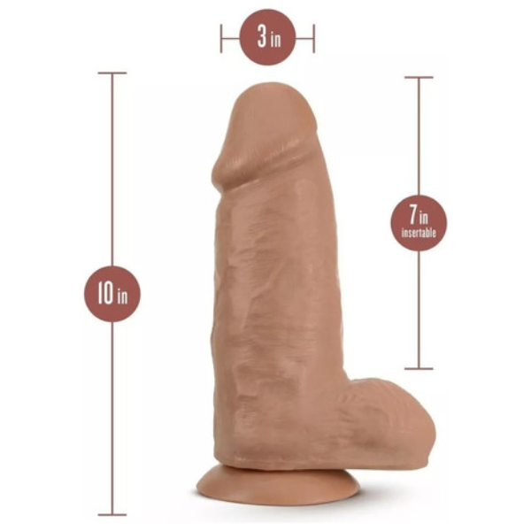 Dildo Blush Au Naturel Realista Chub 25 cm