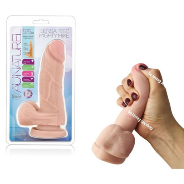 Dildo Blush Au Naturel Realista Mighty Mike 5.75 Inch