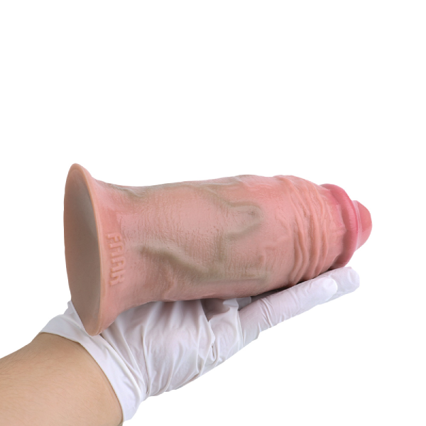 Dildo Pene Realista Silicon Liquido Largo Grueso Flexible D
