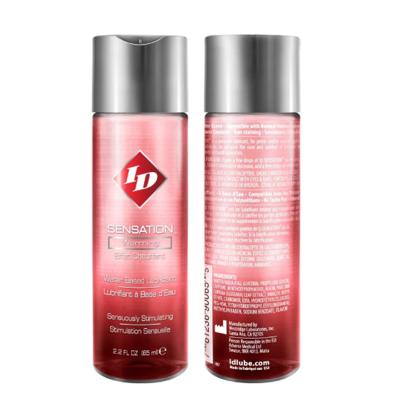 Lubricante Térmico Id Sensation 65 ml Aumenta la Estimulación