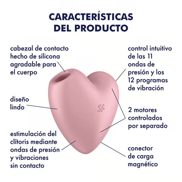 Vibrador Satisfyer Cutie Rojo