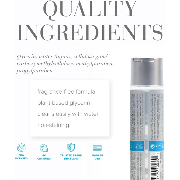 Lubricante Efecto Silicon Base Agua Jo H2O 4 OZ
