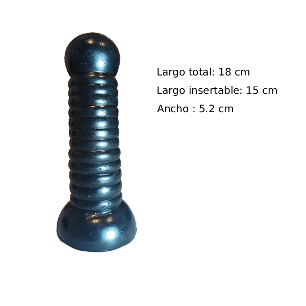 Plug Gradual Largo Dildo Prostático Ventosa 6