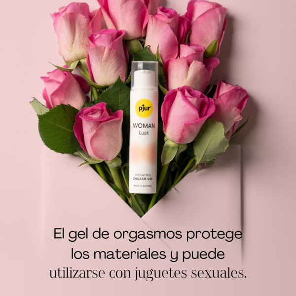 Lubricante gel orgasmico Pjur Woman Lust 15 ml