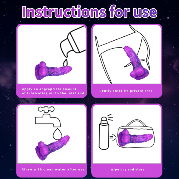 Dildo Silicona Líquido Suave Ventosa Monstruo Alien 8.3 Inch